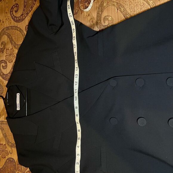 Zara Full Sleeve Tuxedo Dress Size XL NWOT - Picture 10 of 10